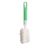 Water Bottle Brush, Sponge Scrubbing Cleaner, 8,66 pollici Ergonomic Handle, Deep Cleaning Tool for Baby Bottles, Nipples, Water Cups, Travel Mugs, Non-Slip Grip, Angled Reach, Soft Bristles