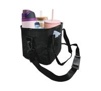 Water Bottle Carrier Bag - Ampia Capacity Sling Pouch, Standard Size with Padded Grip, Adjustable Shoulder Strap, Aesthetic Neoprene Cover, for Hiking Sport, Lightweight Companion