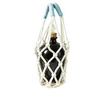 Water Bottle Carrier Bag, Handwoven Drink Carrier With Handle, Mesh Handwoven With Handle Reusable, Eco Friendly Reusable Single Cup Holder Netting Bag For Travel Coffee Cup Hanging Carry Decoration