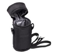 Water Bottle Carrier Bag - Insulated Zipper Sleeve With Adjustable Strap