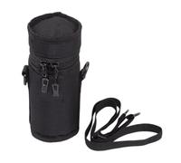 Water Bottle Carrier Bag - Insulated Zipper Sleeve With Adjustable Strap
