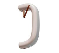 Water Bottle Handle, Light-Up Tumbler Grip, Insulated Ergonomic Cover, Sturdy ABS Material Protection, Ideal for Gym Work Travel Beach Use, Size, White Color, 1 Piece