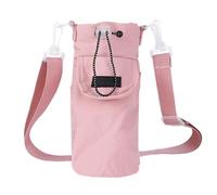 Water Bottle Holder, Adjustable Shoulder Strap, Insulated Bottle Bag, Travel Water Carrier, Camping Water Bottle, Hiking Water Holder, Insulated Bottle Cover, Bottle Carrying Bag, rosa, Se référer au