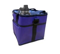 Water Bottle Holder Bag | 20x20cm/7.87x7.87inches High Capacity Insulated Pouch,Adjustable Shoulder Strap Water Bottle Sling Bag | For Hiking Sports Walking Travel Gym Camping Beach School