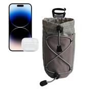 Water Bottle Holder for Backpack - Waterproof Camping Drinkware Pouch | Backpack Water Bottle Carrier | for Men Women Hikers Campers Fishermen Bikers Cycling Trail Running Vacation Fishing
