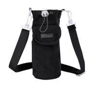 Water Bottle Holder With Strap, Adjustable Water Carrying Bag, Insulation Water Bottle Holder, Travel Camping Cup Cover, Hiking Water Bottle Holder, Insulation Water Bottle Holder For Hiking, Nero