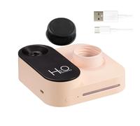 Water Bottle Humidifier - 1200mAh Auto Shut-Off Water Bottle | 30-40ML/H Portable Humidifier with 2 Mist Modes, 2W Camera Shape Quiet Mist Maker for Bedroom Travel Car Home Indoor Nightstand