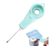 Water Bottle opener- 15.5x4.2x3.2cm Labor-Saving Design, ABS+Stainless Steel Durrable Capper, Multifunctional Manual Bottle Jar Can openerwith Magnetic Gear Anti-Slip | openerfor Seniors, Soda, Bee