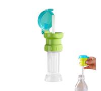 Water Bottle Toppers - Spill Proof Universal Portable Topper,water Bottle Straw Adapter | Universal Portable Leak-Proof Drinking Tool For Milk Juice Travel Camping
