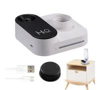 Water Bottle Umidifier, Camera Shaped Quiet Mist, Ricaricabile Portatile Mini Umidificatore, Auto Shut Off Safety Feature, Doppia Mist Modalità per Moisture Home Travel Bedroom Nightstand Use
