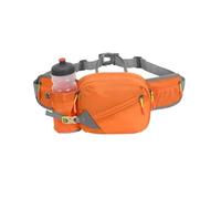Water Bottle Waist Pack- Lumbar Hydration Bum Bag, Handsfree Trail Utility Pack, Running Phone Belt | Hydration Fanny PackWaist Pouch Flask Carrier Women Men Hikers Campers Fishermen Bikers For