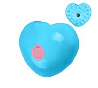 Water Brush For Cats - Usb Rechargeable Heart Shaped Round Teeth Spritz Comb | Heart Shaped Rechargeable Spritz Combs | Pet Steamer Spray Massage Comb For Long | Shedding Cleaning Massage