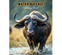 Water Buffalo Coloring Book for Kids: Fun & Easy Farm Animal Art!
