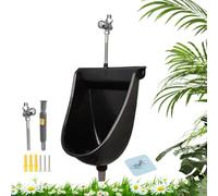 Water Closet a Parete Separatore Di Urina Con Meccanismo Di Scarico | Orinatoio per Uomini Per Esterno, Camera Da , Giardino, Veicolo Ricreativo, Appartamento, Padre, Fidanzato, Nonno