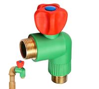 Water Control Valve Faucet - Angle Valve | Leak Proof Safety Outlet | Faucet Valves | Angle Valves | Leak Proof Safety Outlet For Kitchen Bathroom Water Heater Pressure Reduction Plumbing Systems