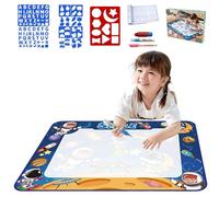 Water Doodle Mat, Reusable Drawing Board, Painting Learning Tool, Complimentary Fun, Large Size for Kids, Educational Activity Mat Creative Development, Family Fun
