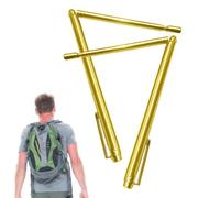 Water Dowsing Rods - 15CM (5.90inch) Telescopic Brass Dowsing Rods 2PCS,Ghost Hunting Tools, Energy SeekingRods, Rem Pod Ghost Hunting Equipment For Indoor Outdoor