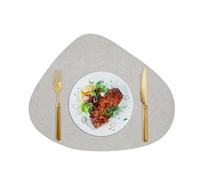 Water Droplet Shape Table Washable Placemats,Heat Resistant Wedge Pads, Waterproof Non-Slip Easy To Clean Place Mat per Cucina Domestica Ristoranti e Hotel(Color3,1 Pcs)