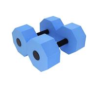 Water Dumbbells, 1 paio di per esercizi di esercizio, Lightweight Aerobics Equipment, Cofortable Handle Strips, Durevole Training Barbells for Yoga, Water, Fitness Workouts
