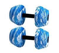 Water Dumbbells, 2 Pieces High-Density EVA, 10.63x5.12 Inches Weights with Non-Slip Build, Aquatic Dumbbell Set, Pool Exercise Gear with Portable Style, Tool for Weight Loss and Gym
