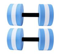 Water Dumbbells - Water Aerobics Weight High Density | 2 X High Density Foam Training Set | Pool Weights Water Dumbbells | Aquatic Exercise Equipment for Men Women Swimming Pool Exercise