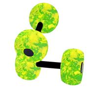 Water Dumbbells - Waterproof Aquatic Workout Equipment, High Density EVA Foam 2-Piece Set, 27cm Length 220g Pair | Pool Aerobic Fitness Training for Adults Men Women Kids, Swimming, Jogging, Gym, Home