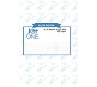 Water Edition GRAPH & DOT GRID Paperback 6 x 9 Deep Sea Fish 200 Pages: JOT ONE'S WATER EDITION