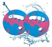 Water Exercise Discs, 2 Pack EVA Pool Buoyancy Paddles For Fitness | Easy to Grip Aerobic Equipment for Fitness Vacation Holiday Summer Water Workouts Sports Outdoor Party