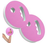 Water Exercise Discs Set | 2PCS EVA Foam Resistance Training Float Discs 18×3cm Lightweight Aquatic Fitness Swim Aid Handheld Pool Workout Equipment Adjustable Resistance Exercise Tool | For Adults Ki