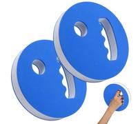 Water Exercise Discs Weights,2 Pieces Hand Held Resistance Discs | Water Exercise Equipment - Men Women Adults Children Pool Aquatic Swimming Workout Fitness Sports Training