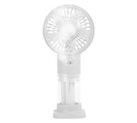 Water Fan, Portable Misting Device, 6.38x1.73x3.07 inches, Foldable Air Cooler, USB Rechargeable Design, 3-Speed Personal Fan, ABS Build, Lightweight 120g, for Travel Picnic Patio