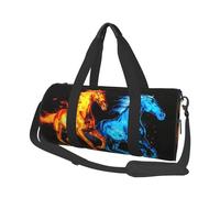 Water Fire Horse Borsone da viaggio Galaxy Gym Bag per uomini e donne, borsone sportivo, bagaglio a mano per viaggi di fine settimana, lavoro, campeggio