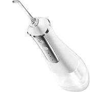 Water Flosser Professional Cordless Dental Oral Irrigator 350ML Flosser portatile IPX6 Impermeabile 3 modalità 5 ugelli per l'igiene orale delle parentesi graffe Casa Viaggio Impermeabile Denti