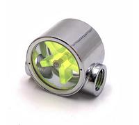 Water Flow Indicator, Standard Female To Female Thread Sight Flow Indicator Water Cooling Flow Indicator(1pc, Yellow) -t