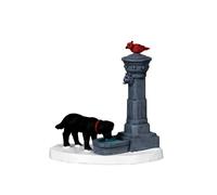 LEMAX CANE CHE BEVE ALLA FONTANA - WATER FOUNTAIN COD 04231 VILLAGE PRESEPE