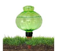 Water Globes for Indoor Plants 17oz Auto Drippers with Lid Slow Release Plant Watering Stakes for Use | Durable Transparent PVC Design System, Slow Release Irrigation Structure Feature, Automatic Plan