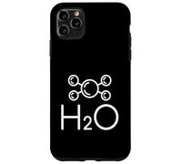 Water H2O Chemistry Molecule Structure Design Custodia per iPhone 11 Pro Max