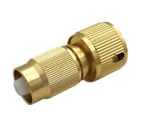 Water Hose Connector - Universal Quick-Connect Adapter, 0.46in Heavy-Duty Threaded Apparatus, Precision Aluminum Alloy Hardware For Garden Irrigation, Robust Attachment For Seamless Flow Maintenance