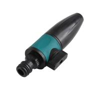 Water Hose Nozzle - Adjustable Spray Control Head, ABS Garden Watering Tool, Rotary Stream Regulation Sprayer, TPR Coated Irrigation Attachment | Hose End Dispenser for Gardeners & Homeowners