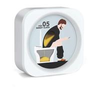 Water Hourgless, 5 Minuti Water Hourglass Sand Timer, Timer di Cacca Divertenti per Uomini, Timer di Clessidri per Toilette Creativo, Regali per, Marito, papà, Festa del papà, Feste di Compleanno