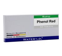 Water ID 50 Tabletten Phenol Rot für FlexiTester Tavolette