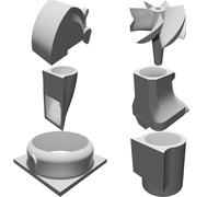 Water Jet Engine for RC Boats with 30mm Impeller and Ball Bearing System