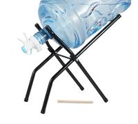 Water Jug Stand | Porta Jug per acqua | Rack refrigeratore d'acqua | Supporto pieghevole con beccuccio e corvo, organizer per il soggiorno in cucina