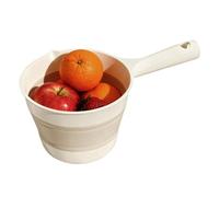Water Ladle - Scoop Dipper | Space Saving Ergonomic Grip Spill-Proof, Foldable Water Scoop Dipper | Versatile Liquid Serving Tool for Cooking Shower Meal Prep Camping Gardening Fishing Gardeners House