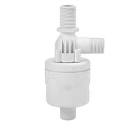 Water Level Control Float Valve, Tank Fill Valve, Automatic 1/2-Inch Leak-Proof Aqua Controller, Pool Irrigation Garden Accessories for Aquarium, Pond, Industrial, Agricultural Use, White