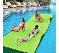 Water Mat Floating Mat | Swimming Mat Without gonfiaggio for on the Water, verde, 180 x 100 x 2,2 cm