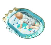 Water Mat for Babies, Inflatable Animal Activity Pad, Soft Tummy Time Toy, Leakproof Design, Ideal for Kids Gym, Beach, Daycare, Travel, Bath, Pool, Nursery, Outdoor, Camping
