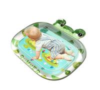 Water Mat for Babies, Inflatable Animal Activity Pad, Soft Tummy Time Toy, Leakproof Design, Ideal for Kids Gym, Beach, Daycare, Travel, Bath, Pool, Nursery, Outdoor, Camping