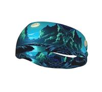 Water Moon Cave, fascia sportiva per corsa, ciclismo, yoga e fitness