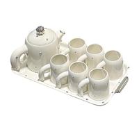 Water Pitche Ceramic Cold Kettle Set, Casa Soggiorno Water Cup, Teiera in ceramica, Tazza da tè, Bollitore freddo, Contenitori per succhi resistenti alle alte temperature